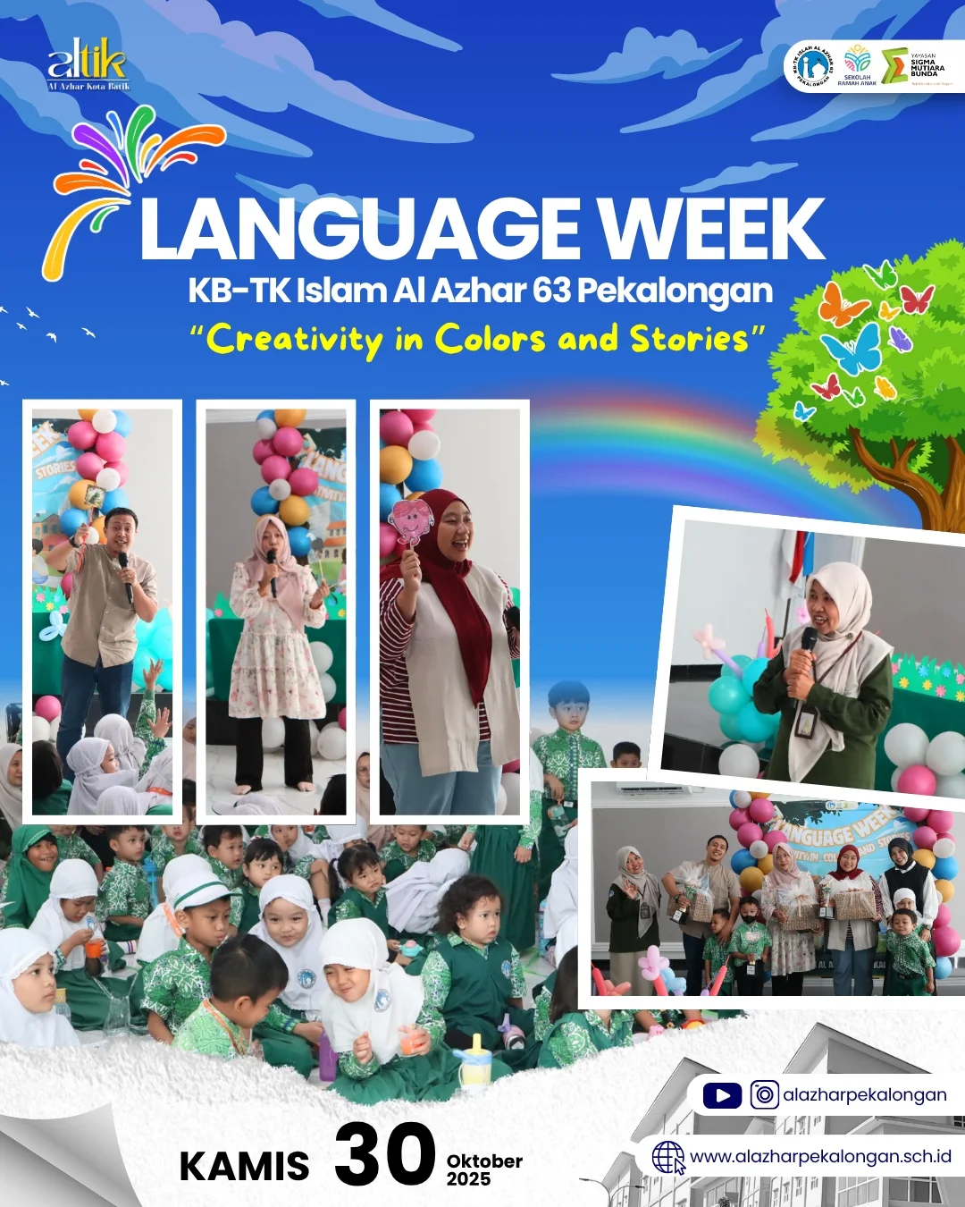 Pekan Bahasa KB-TK Islam Al Azhar 63 Pekalongan 2025: Mengasah ...