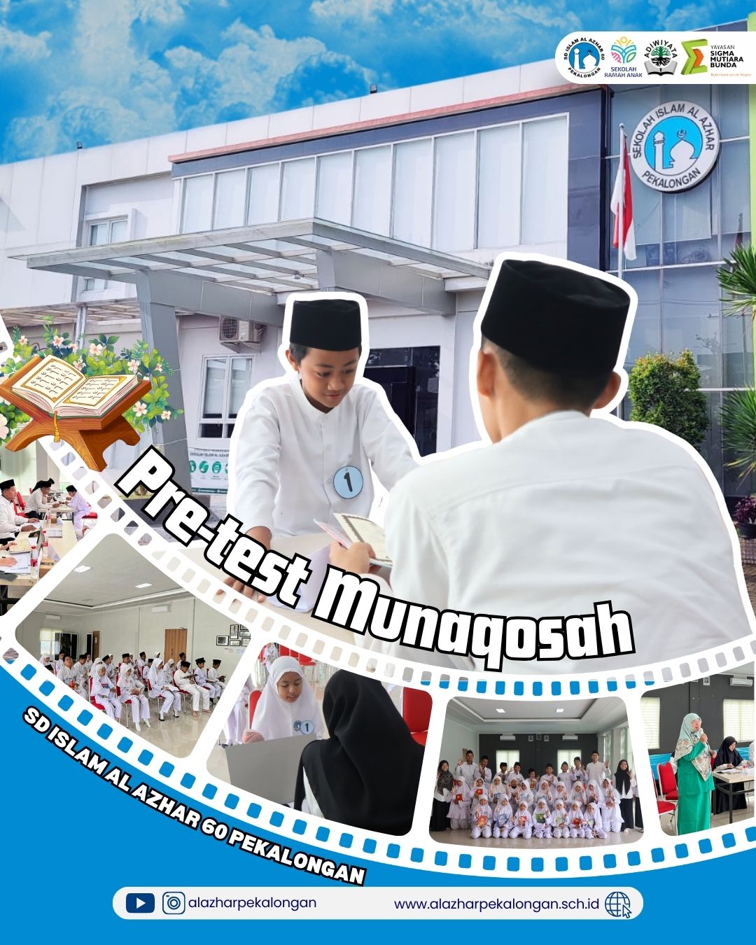 SD Islam Al Azhar 60 Pekalongan Lakukan Pre-test Munaqosah untuk Tingkatkan Kualitas Hafalan Siswa