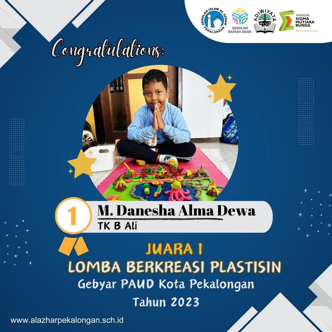 Juara 1 Berkreasi Plastisin 2023