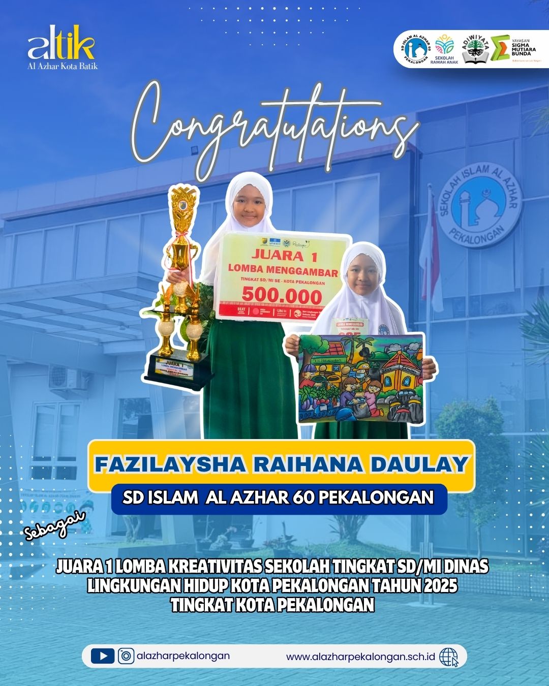 Juara 1 Lomba Menggambar Tingkat SD/MI