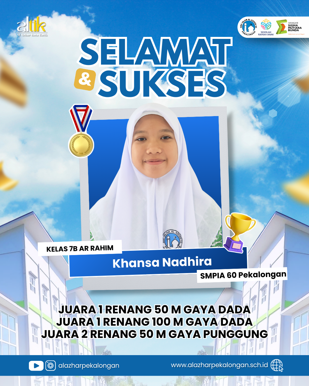 Juara Renang - POPDA 2025