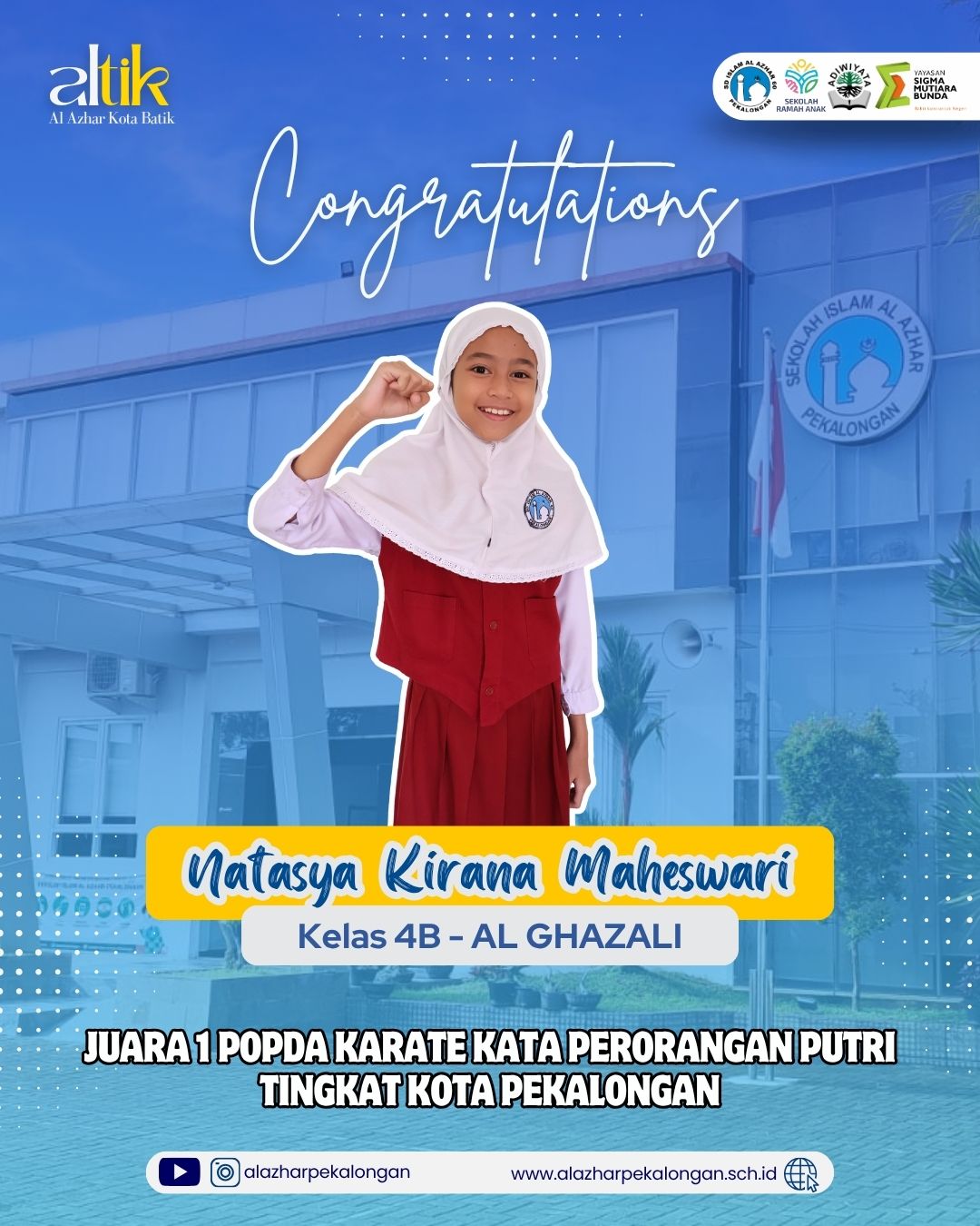 Juara 1 Cabang Karate POPDA 2025